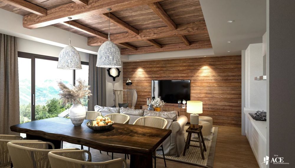 Chalet neuf de 4.5 pièces sur les Hauts de Saxon -  Bild 3