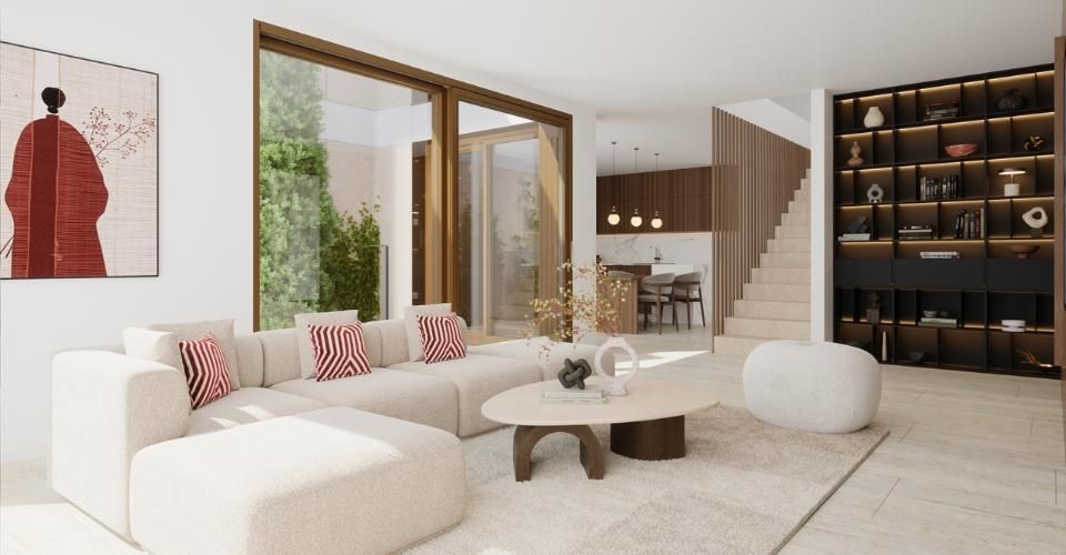 Villas neuves THPE avec jardin et prestations haut de gamme ? Pregny-Chambésy - Maison jumelée 6 pièces - image - 6