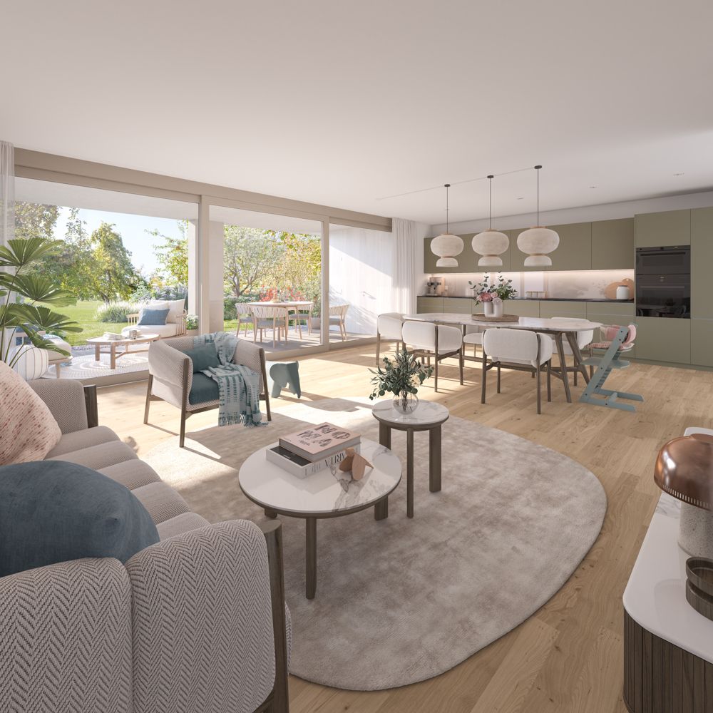 Chöpplishus - Wohnen mit Stil - Visualisierung Musterwohnung