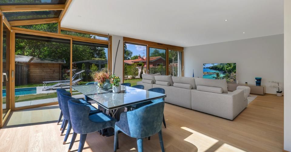 Corsier, villa neuve de 9.5 pièces avec piscine - Maison 9.5 pièces - image - 5