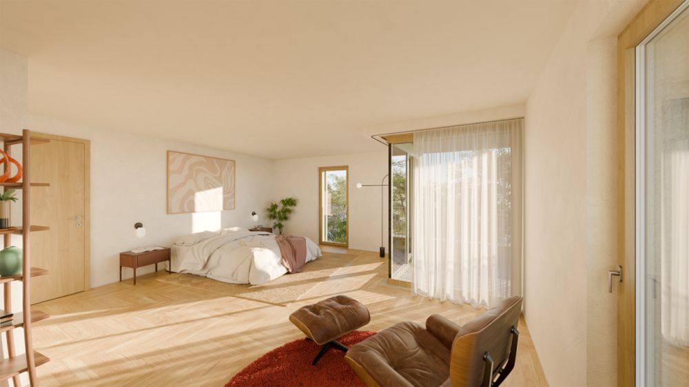 Les Résidences "Mont-Blanc" à Fribourg - Résidence Mont-Blanc - Suite parentale