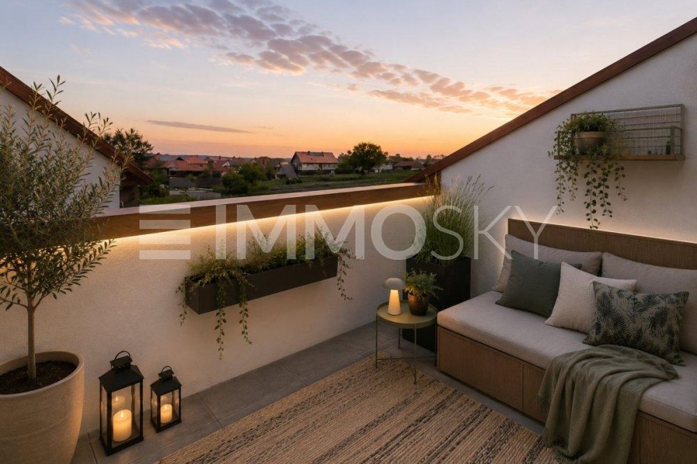Schönes Duplex mit 4.5 Zimmern, neu, 4 Minuten von Cheseaux-sur-Lausanne - Pour d'agréables moments en extérieur homestaging