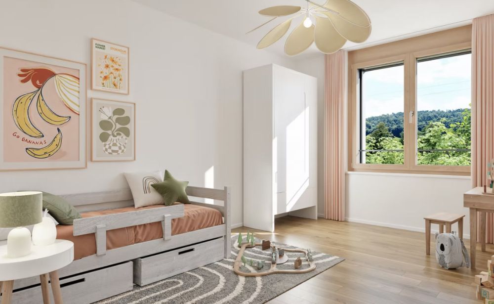 "Neue top 4½-Zimmer-Wohnungen - "Bachpromenade" - Courgevaux" -  Bild 8
