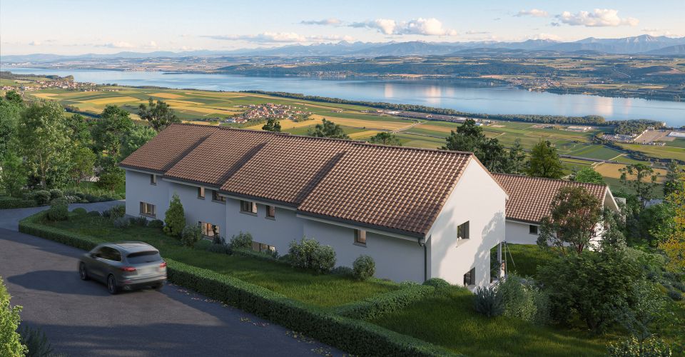 VILLA PANORAMA – Villas contemporaines avec vue sur le lac de Neuchâtel - Maison 5.5 pièces - image - 1