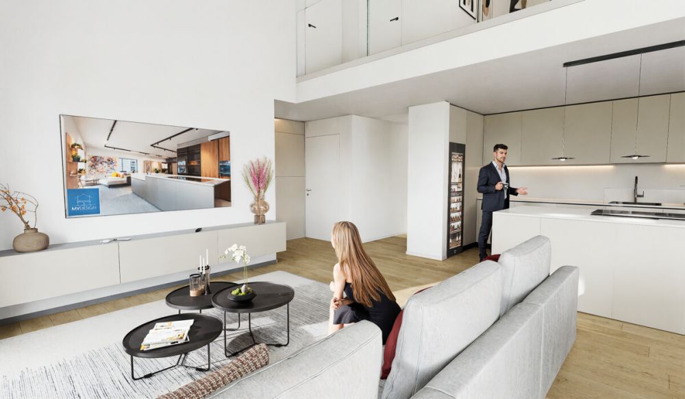 BOSCO LUGANESE ELEGANTES 4.5-ZIMMER-WOHNUNG MIT PANORAMABLIK, 10 MINUTEN - 08.10.25  ATTICO 6