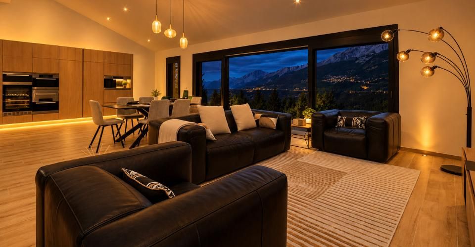 Chalet moderne - dégagement exceptionnel - budget 2-4 mios - Chalet 5.5 pièces - image - 2