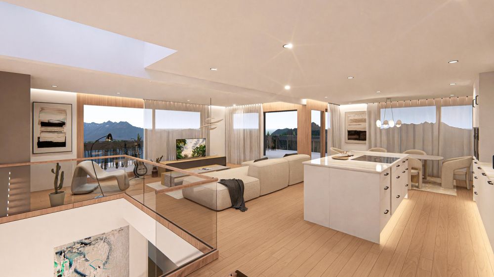 4.5 Zimmer-Duplex-Attikawohnung mit Alpenterrasse in Riedholz (Ortsteil Niederwil) - Bild 5