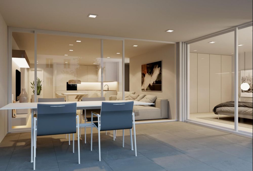 MODERNO 3.5 CON AMPIA TERRAZZA IN COSTRUZIONE A RIVERA -  Bild 2