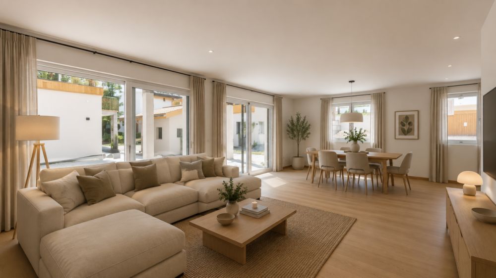 4.5-Zimmer Neubau-Gartenwohnung in der Ferienregion Lenzerheide -  Bild 1