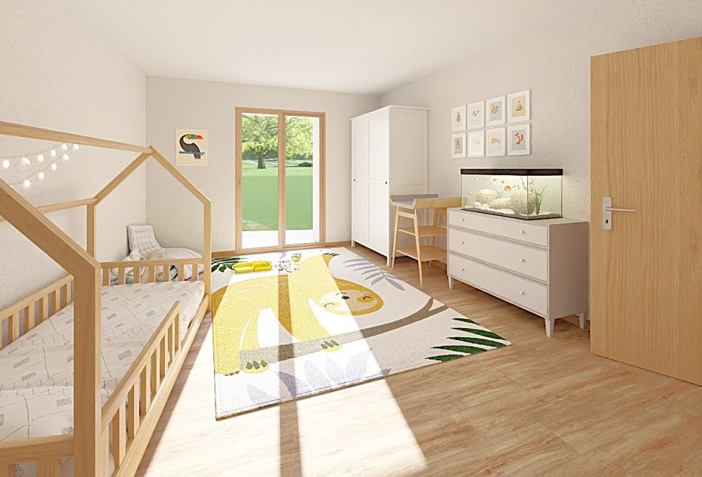 TRES AGREABLE 4.5 PIECES DANS UNE PETITE PPE DE TROIS APPARTEMENTS - VALEYRES SOUS MONTAGNY (VD) - - Bild 6