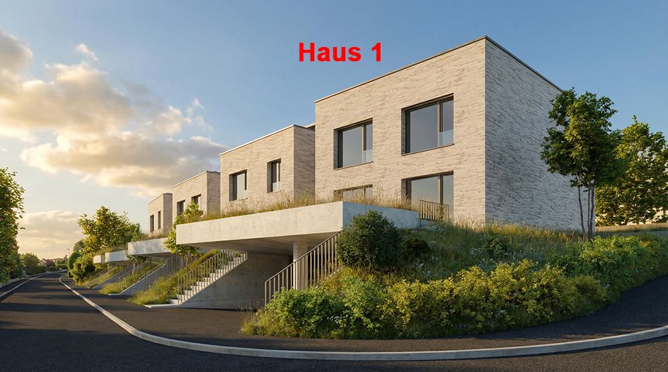 Exklusive, nachhaltige Atriumhäuser mit hoher Energieeffizienz. Sie gestalten den Kaufpreis mit! H1 -  Bild 1