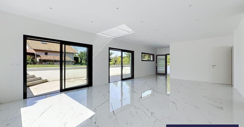 Maison vue lac et clocher à Nernier (France) - Maison 6 pièces - image - 8