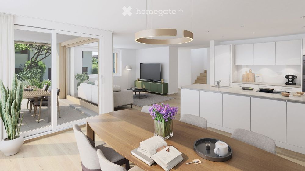 2 DEFH, 5.5-Zimmer-Doppeleinfamilienhäuser - Bogenstrasse 1 Sarmenstorf -  Bild 3