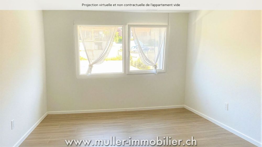 Très bel appartement traversant dans le village de Remaufens -  Bild 9
