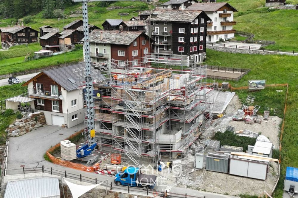 Exklusive Neubau 5.5 Zimmerwohnung in Saas-Balen mit Alpenpanorama -  Bild 3