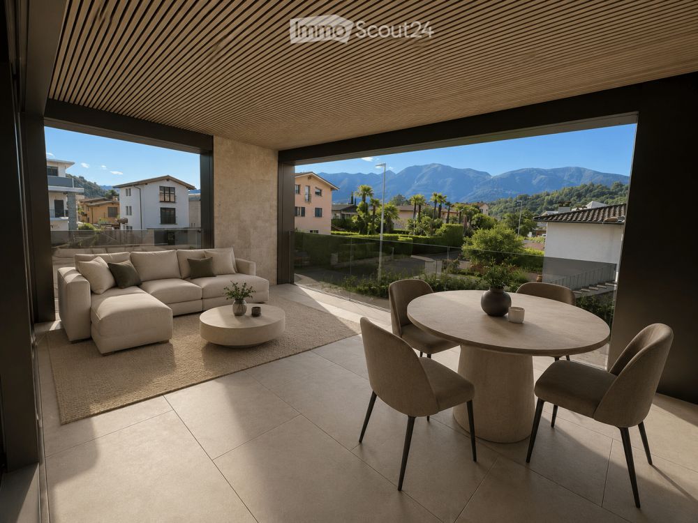 Zweitwohnsitz 3.5-Zimmer-Terrassenwohnung in Losone – Neubau 2026 -  Bild 1