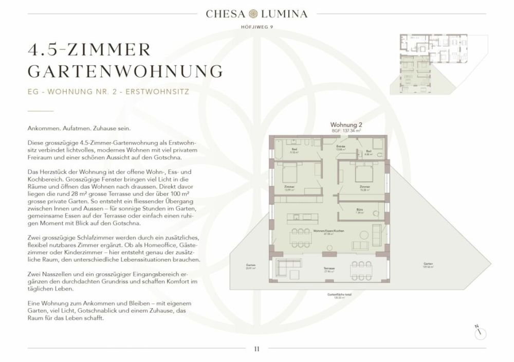 Mehrfamilienhaus "Chesa Lumina" Erstwohnsitz -  Bild 7