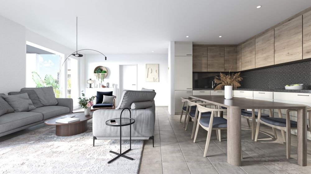 Moderne 1.5-Zimmer-Wohnung in ruhiger Lage Bettwiesen -  Bild 2