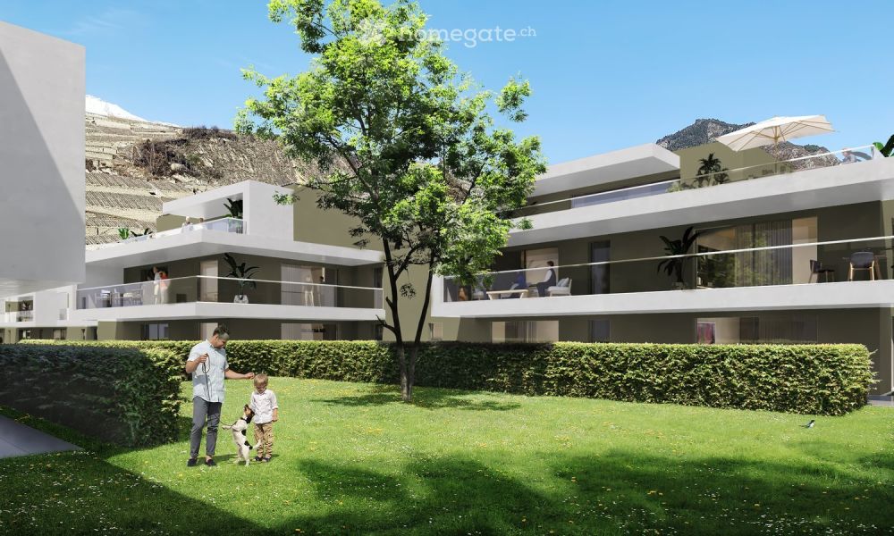 Magnifique appartement 4.5 pièces neuf avec terrasse à Sion - Bild 7