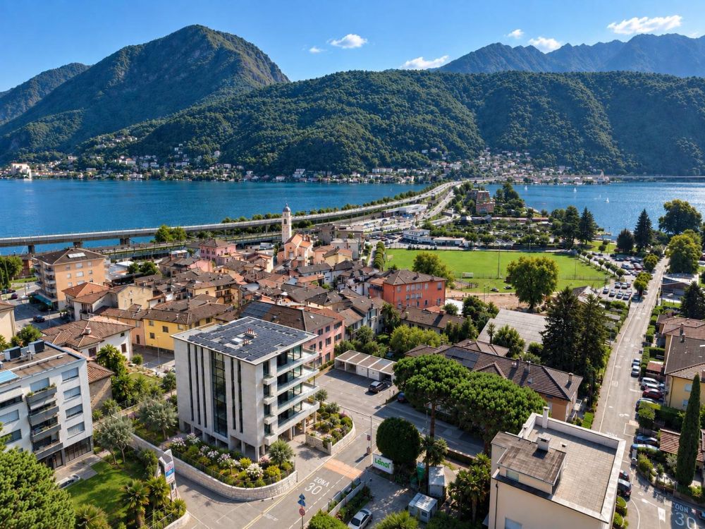 Residenza La Piana – Melide | Eleganza contemporanea con vista lago -  Bild 5