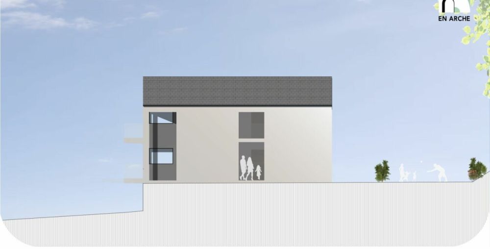 B - Les Coteaux de l'Arche - Attika 4,5 Zimmer in einem Gebäude mit 2 Wohnungen -  Bild 9