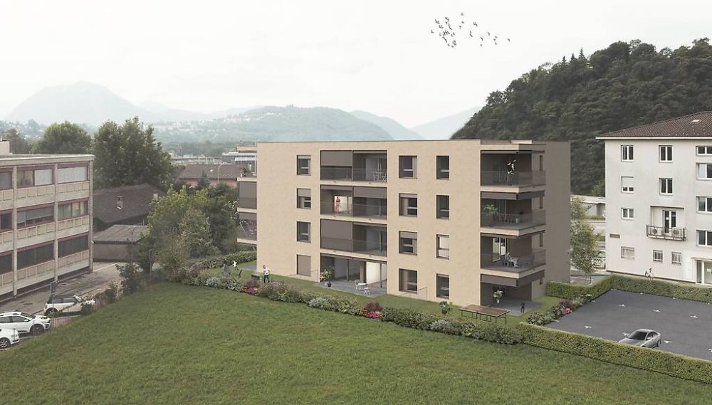 Splendido 2.5 locali a Lamone con terrazzo  Vendita Diretta -  Bild 1