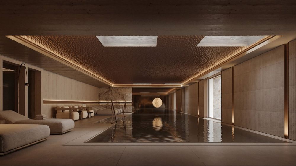 Penthouse d'exception avec vue imprenable - Image de synthèse - SPA