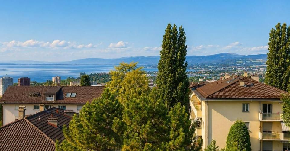 Bel appartement de 4.5 pièces Grand balcon avec vue Lac - Appartement 4.5 pièces - image - 9