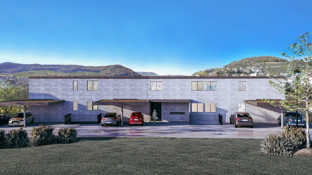Baubewilligt und kurz vor Realisierung: Moderne Dachwohnung mit Lift, grossem Balkon und Carport -  Bild 5