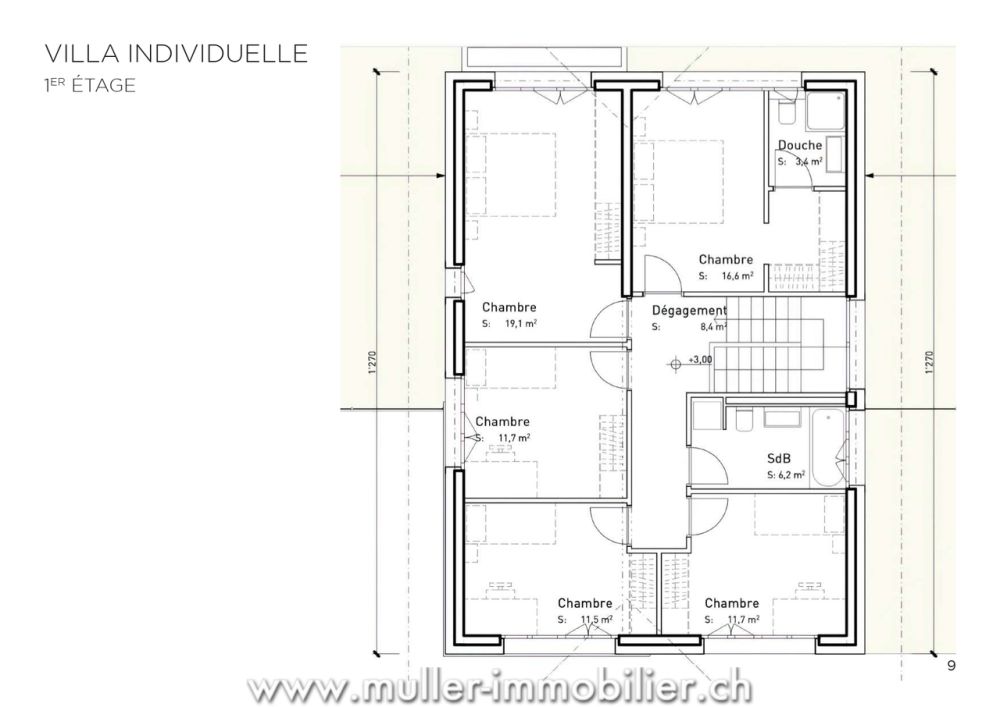 Villa mit Panoramablick in Aigle -  Bild 8