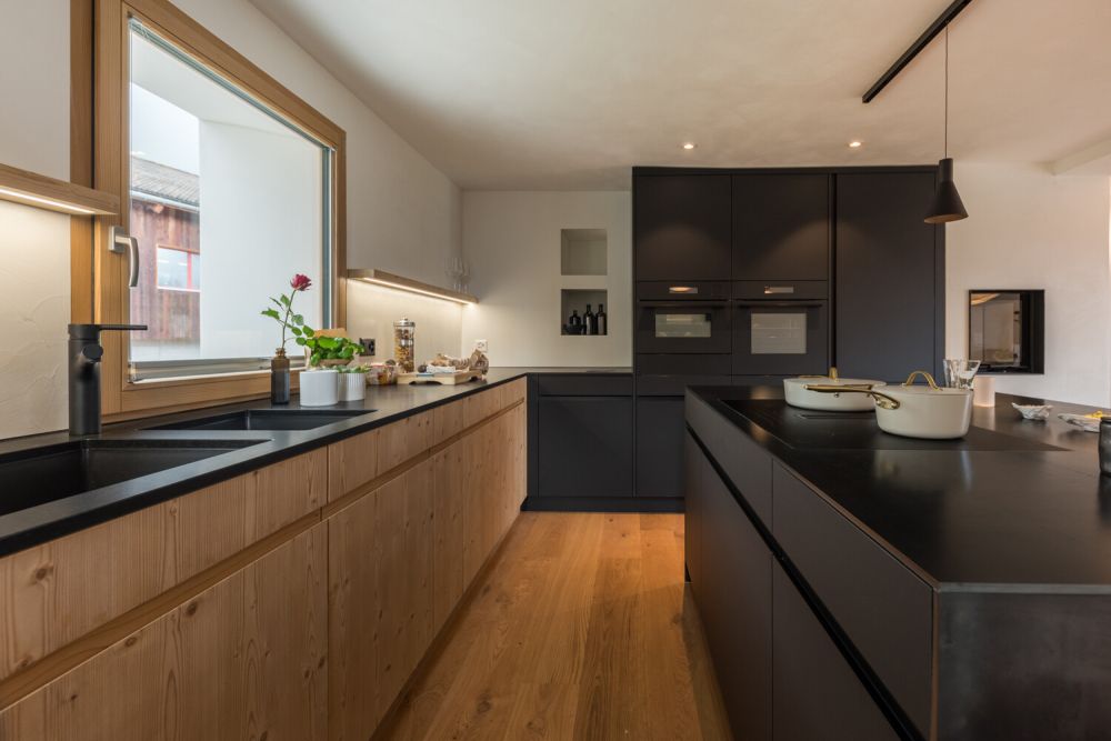 Atemberaubende Maisonette Wohnung mit Rundumblick - Küche