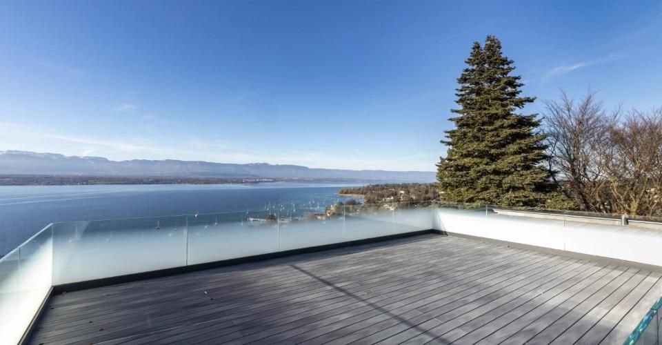 Villa contemporaine neuve, Cologny, vue lac - Maison 10 pièces - image - 13