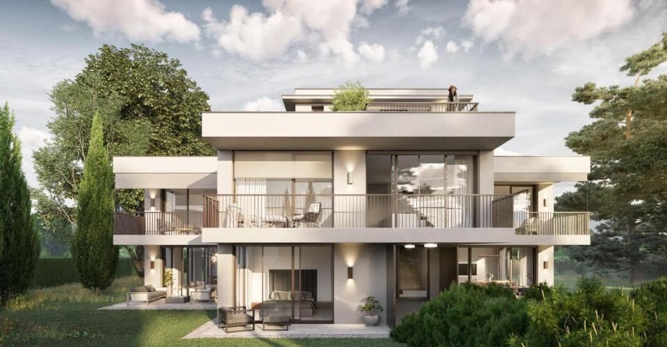 Résidence Elisabeth: Penthouse d'exception avec vue sur le lac et les Alpes - Appartement 4 pièces - image - 2