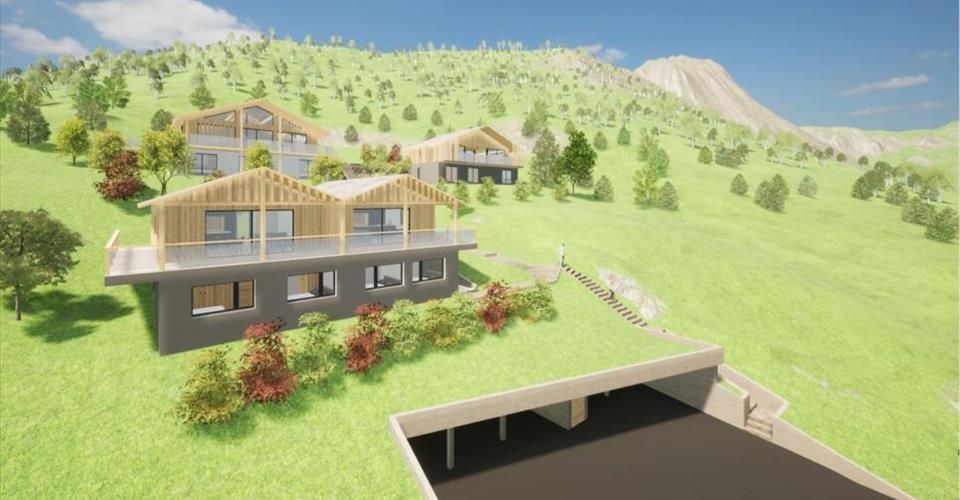Un duplex familial avec balcon et panorama à couper le souffle - Duplex 4.5 pièces - image - 1