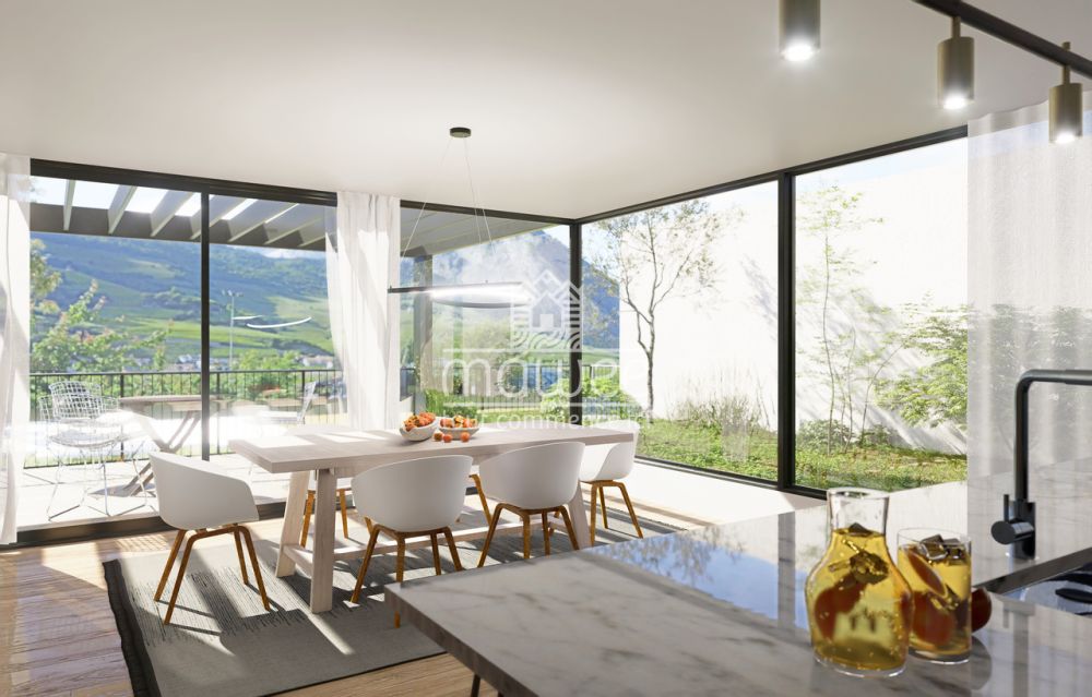 Neue contemporary Villa in Saillon - Ein erhaltenes Lebensumfeld -  Bild 4