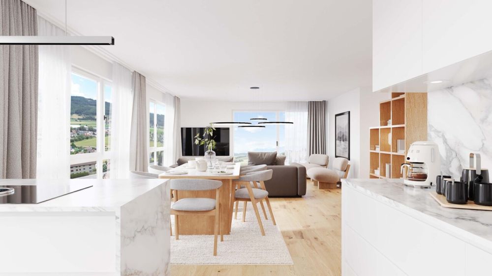 2.5- Zimmer Eigentumswohnung mit Nordterrrasse -  Bild 5