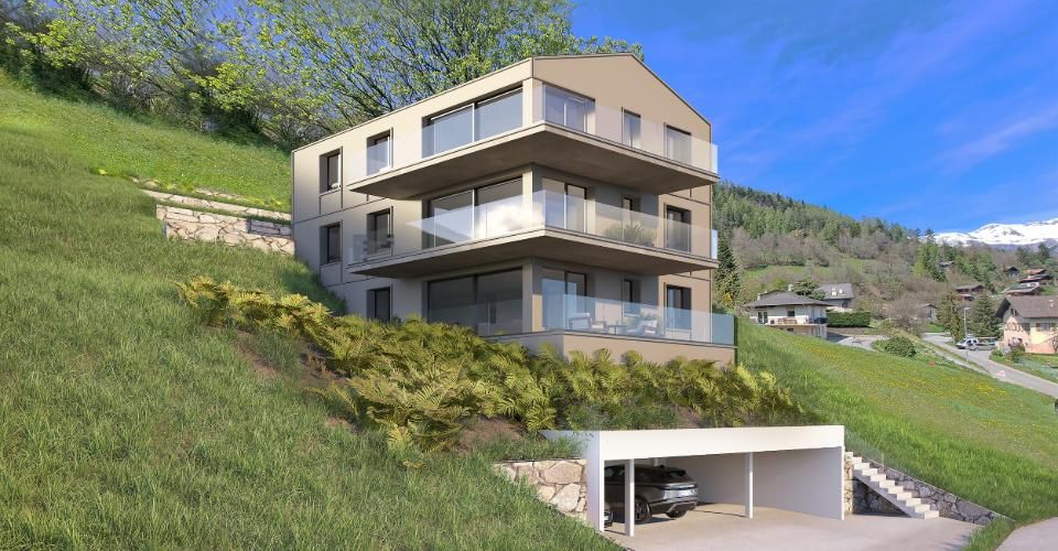 Appartement neuf 2.5 pièces avec balcon et terrasse - Appartement 2.5 pièces - image - 3