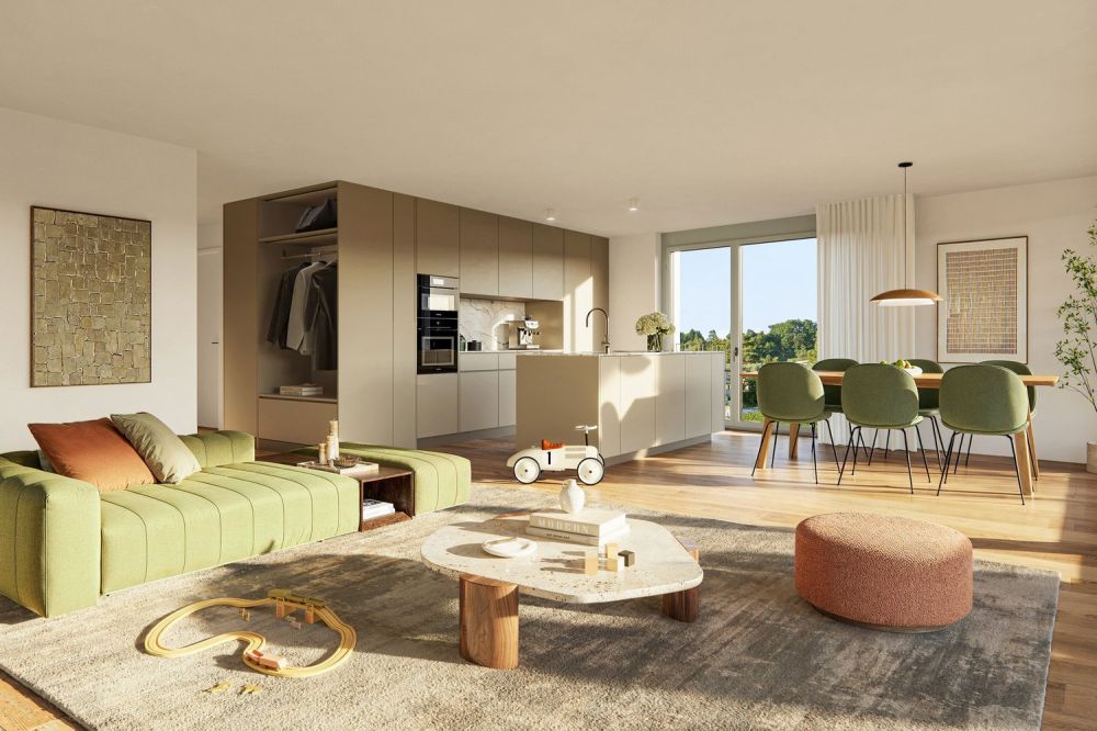 4.5-Zimmer-Gartenwohnung an privilegierter Hanglage -  Bild 2
