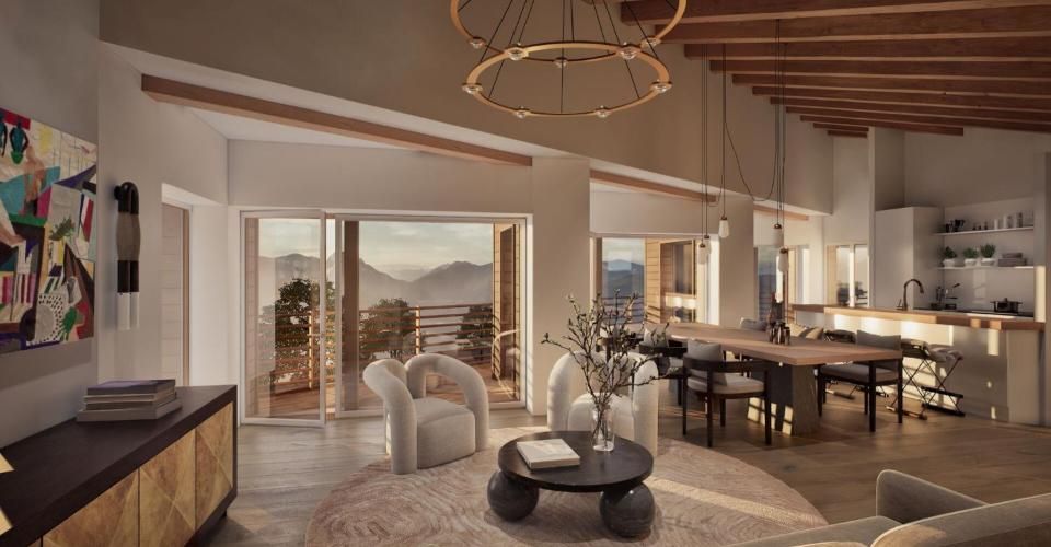 Lumière, cadre paisible et vue imprenable pour ce projet Minergie-P - Maison 4.5 pièces - image - 2