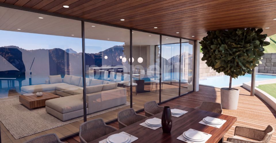 Laurus · Villa, Seesicht, Pool, Attika · Neubau in Weggis - Villa 10 pièces - image - 6