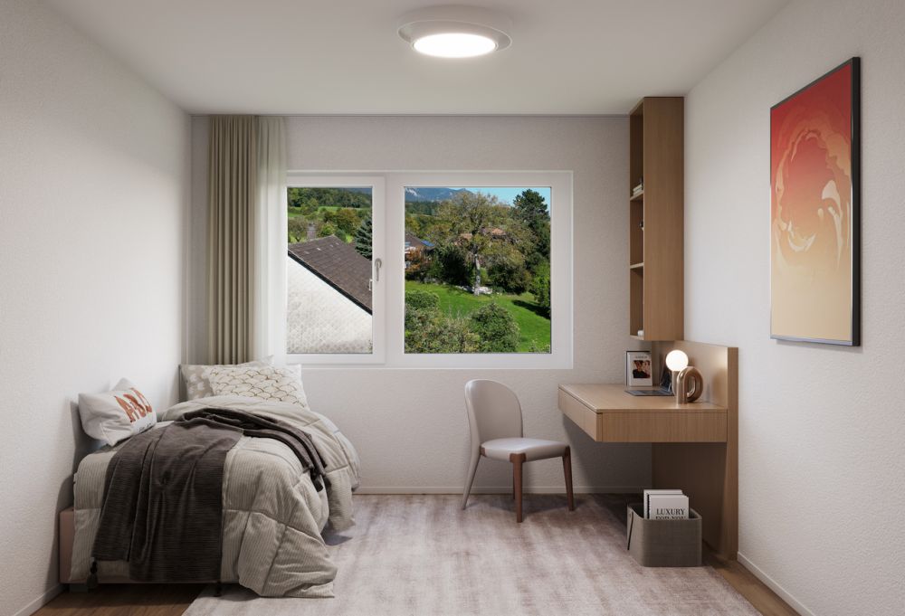 4.5 Z.-EG-Wohnung B im Haus A, 138 m² Netto Wohnfläche, 25m² Sitzplatz - Zimmer 2