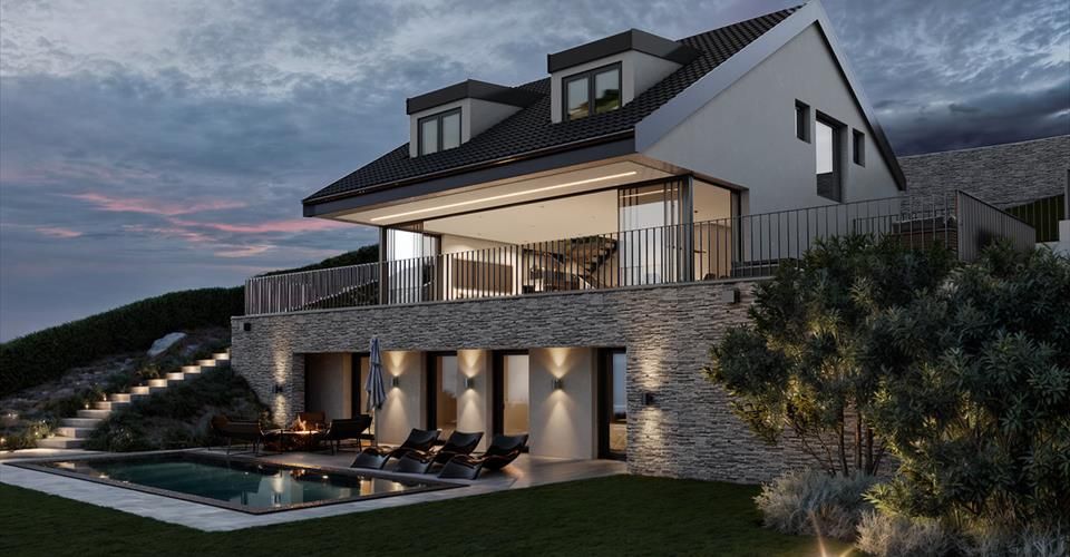 Exceptionnelle villa individuelle, vue plongeante sur le lac ! - Maison 6.5 pièces - image - 5