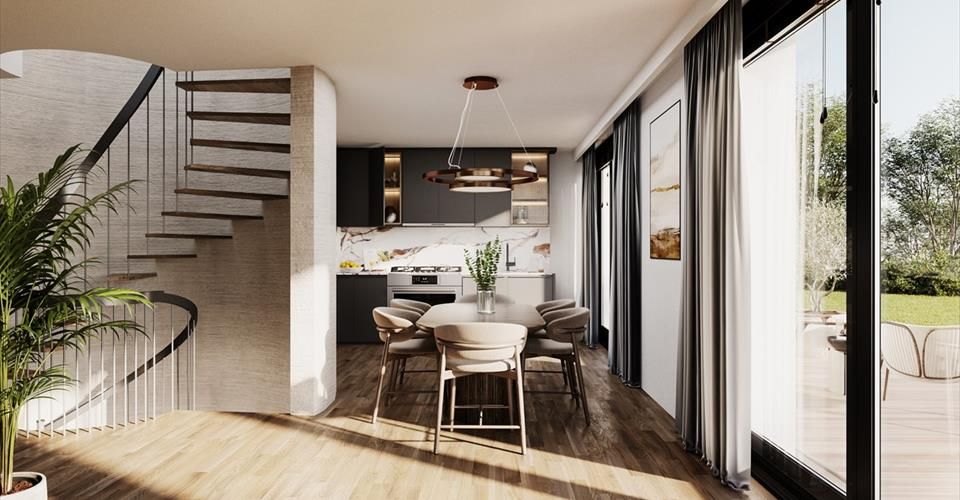 Villa contemporaine avec jardin - Villa 5 pièces - image - 3