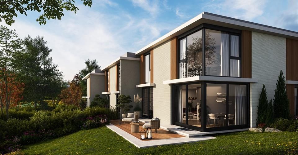 Villa contemporaine avec jardin - Villa 5 pièces - image - 1