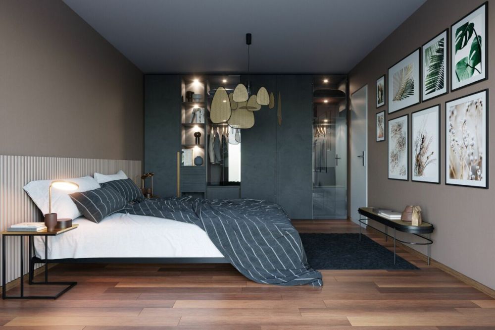 Attraktive und stilvolle 5.5-Zimmer-Wohnung mit Zweitwohnungskontingent an bester Lage - Visualisierung: Zimmer