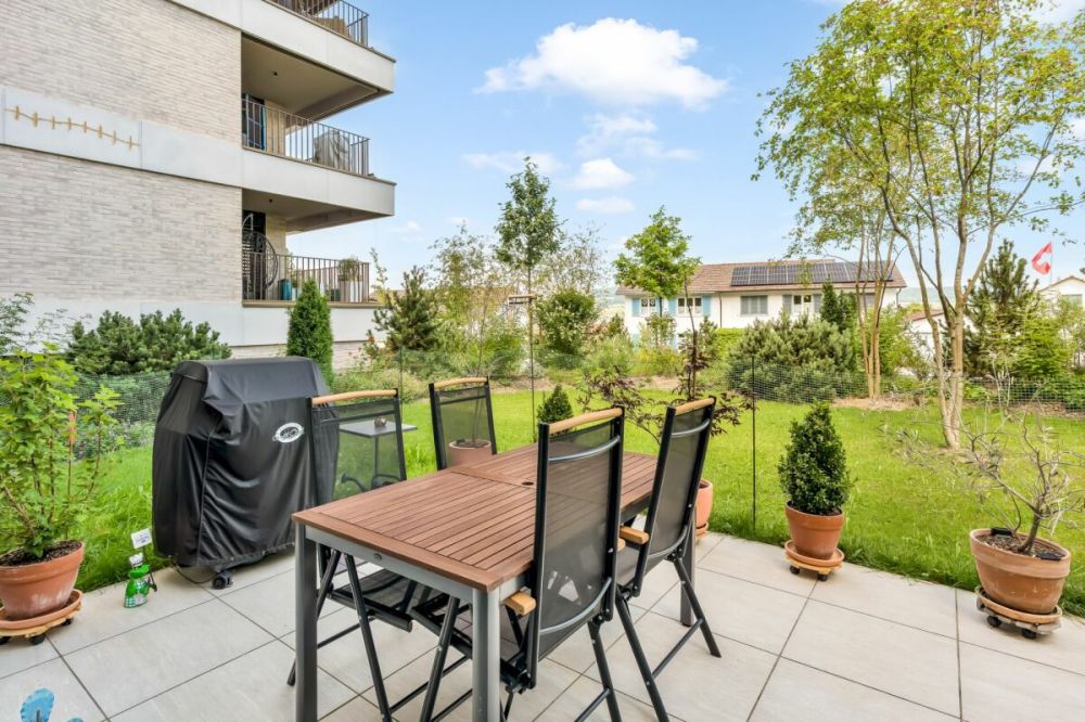 Wohnen am Zürichsee: Moderne Gartenwohnung mit viel Licht -  Bild 6