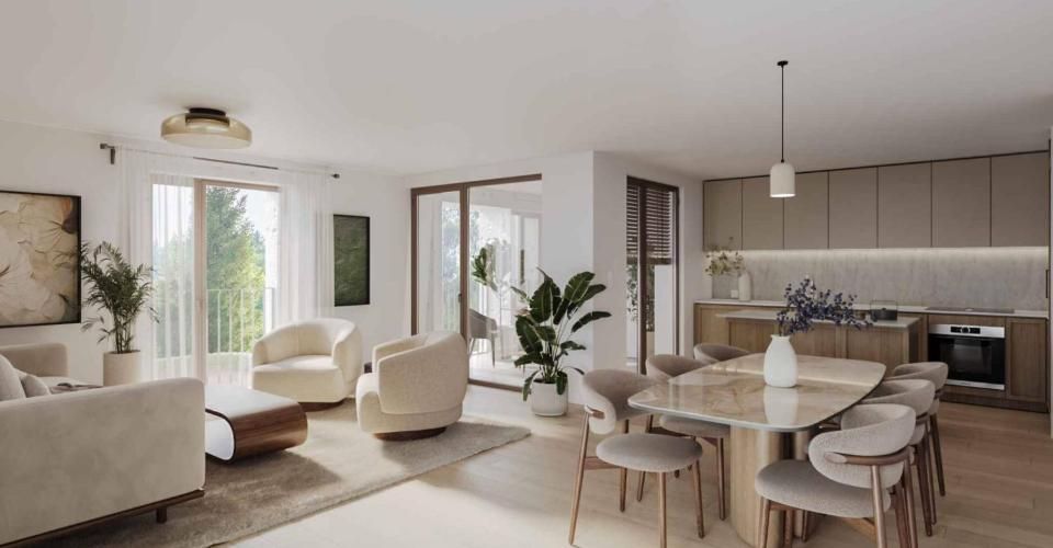 Nouvelle promotion: Rez-de-jardin de 129 m² avec un grand jardin de 158 m² - Appartement 4.5 pièces - image - 2