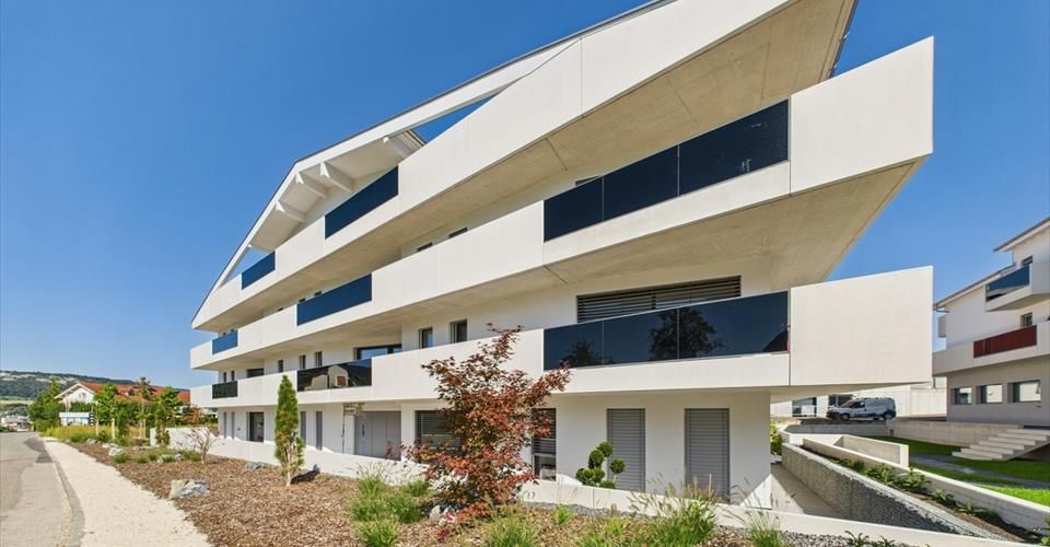 Rossemaison – Appartement neuf de 4.5 pièces Minergie-P avec balcon - Appartement 4.5 pièces - image - 1