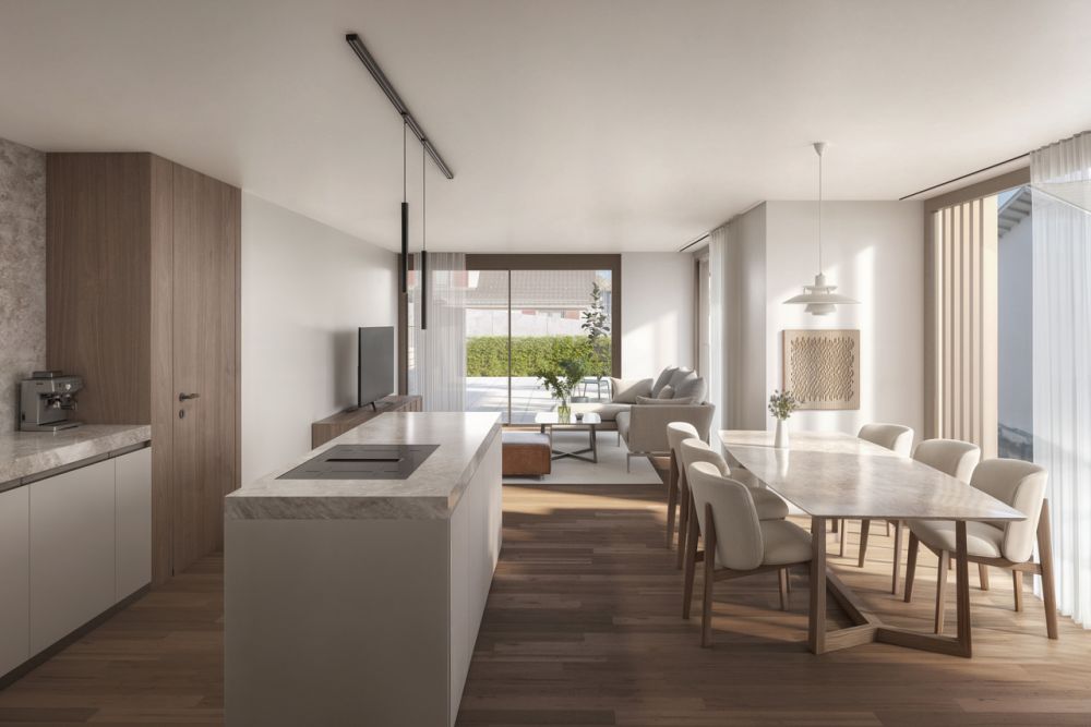 Neubau Résidence Épuré | Exklusive Gartenwohnung -  Bild 2