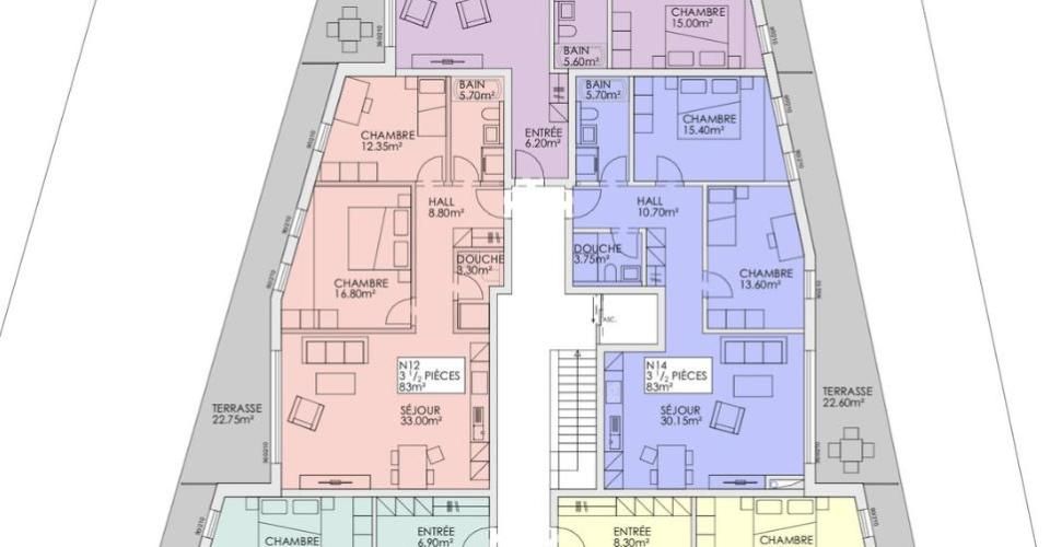 Rossemaison – Appartement neuf de 3.5 pièces Minergie-P avec balcon - Appartement 3.5 pièces - image - 7